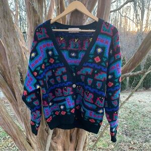 Vintage 80’s L.L. Bean Wool Sweater/Cardigan